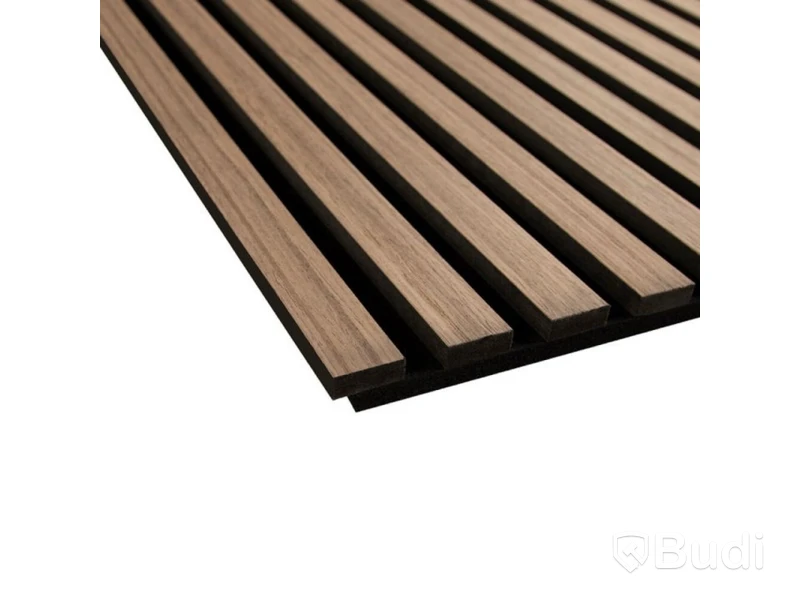 3 st. Akustikpanel standard, valnöt