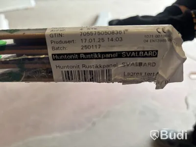 6 st. förpackningar Tak- och väggpanel Huntonit Rustikk Svalbard