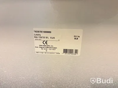 Badkar Roca Sanitario, emalj 170 vit, standard