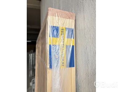 Källförrådsdörr Vibostugan, 8x19 vänster