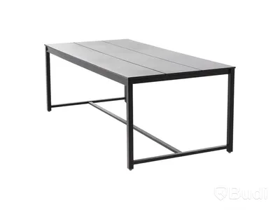 MATBORD SENSUM ASKEBY 200X100CM SVART