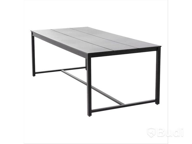 MATBORD SENSUM ASKEBY 200X100CM SVART