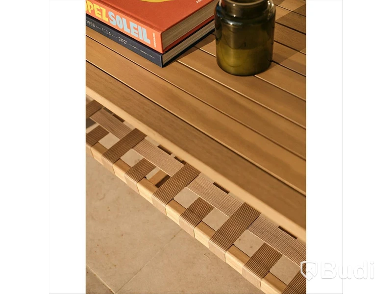 LOUNGESET 3-delar SUNFUN, ESPEVIK ACACIA NATUR