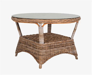 (NY) Trädgårdsbord House Nordic, Larisa Garden Table, grå, kubu, ø120