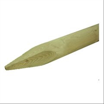 17 st. STOLPE PALMAKO, MED FASAD SPETS, Ø70X2400MM