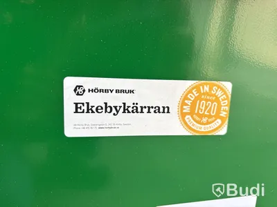 Murbrukskärra HÖRBY BRUK, Ekebykärran, B35G