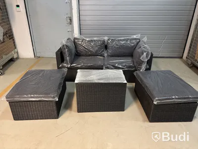 Loungset Sunfun, Öregrund, konstrotting, svart