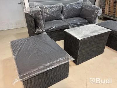 Loungset Sunfun, Öregrund, konstrotting, svart