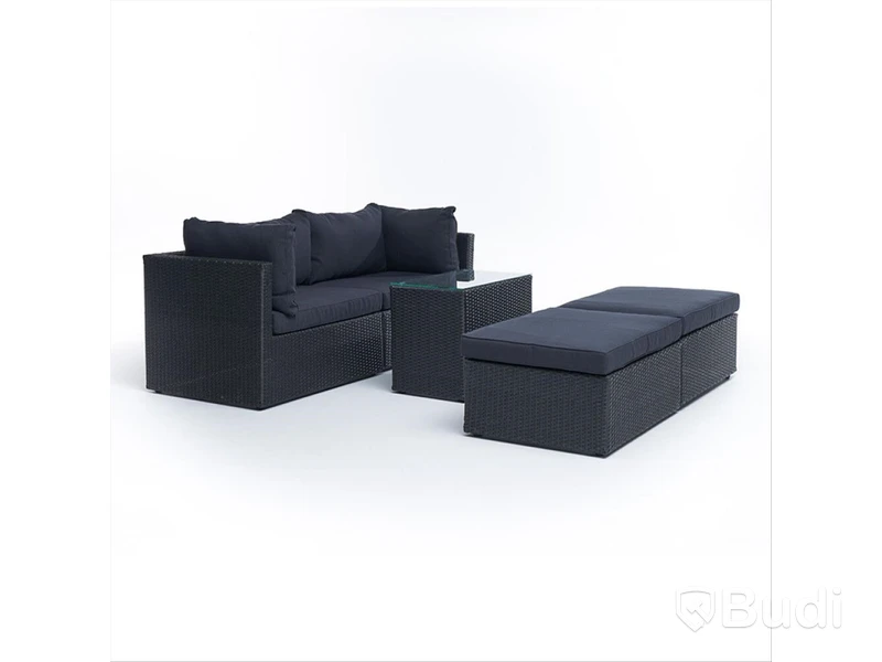 Loungset Sunfun, Öregrund, konstrotting, svart