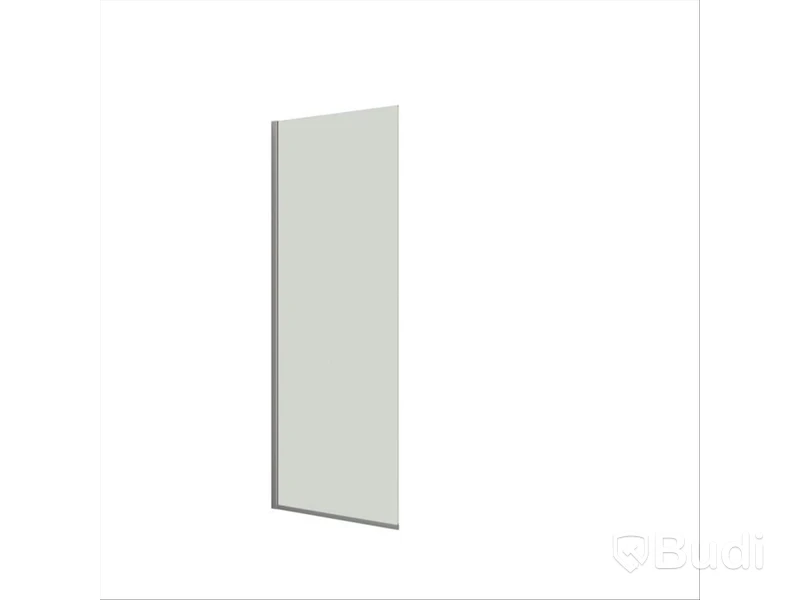 Duschvägg i glas Scanbad, klarglas, 90 cm