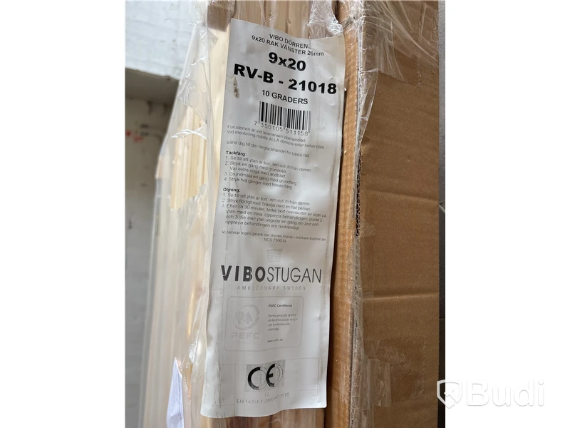 Kallförrådsdörr furu Vibostugan, Vibodörren, 9X20