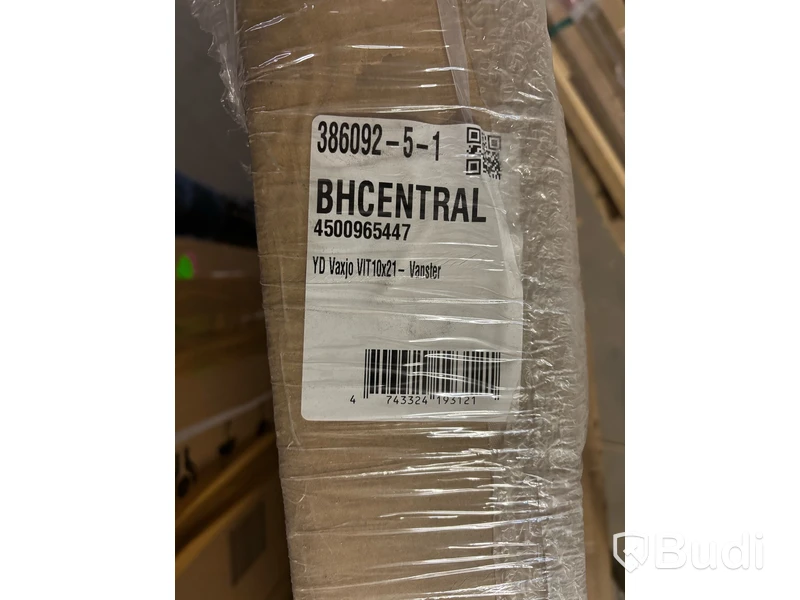 YTTERDÖRR SOLID ELEMENTS VÄXJÖ VIT 10x21