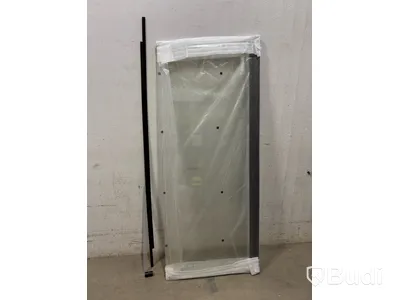 DUSCHDÖRR SUNWIND, KIARA ENKEL 80 CM SVART
