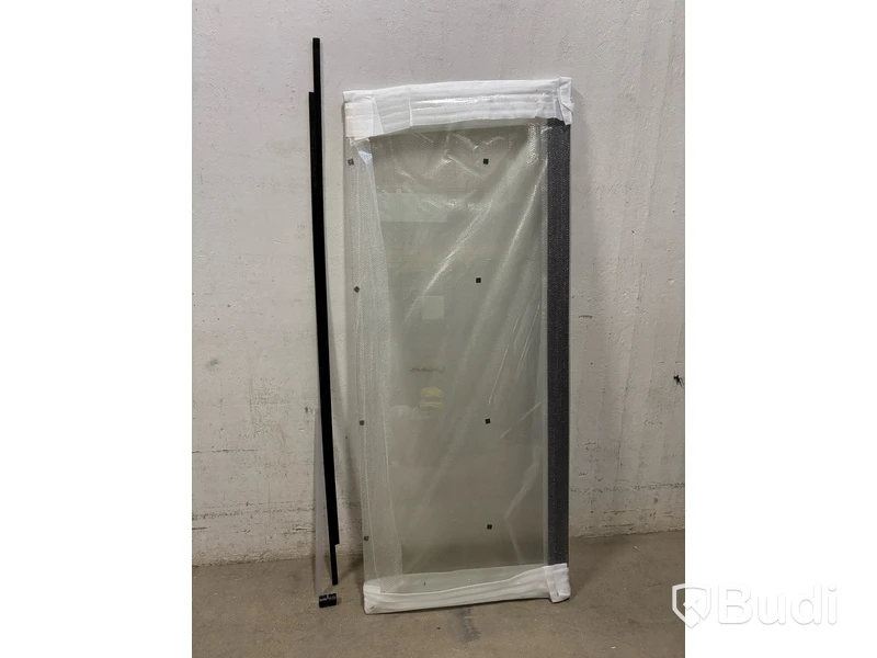 DUSCHDÖRR SUNWIND, KIARA ENKEL 80 CM SVART