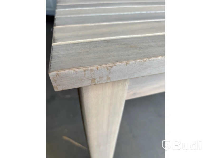 MATGRUPP SUNFUN INGMARSÖ ACACIA BORD + 6 STOLAR NATUR/BEIGE + DYNOR
