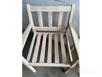 MATGRUPP SUNFUN INGMARSÖ ACACIA BORD + 6 STOLAR NATUR/BEIGE + DYNOR
