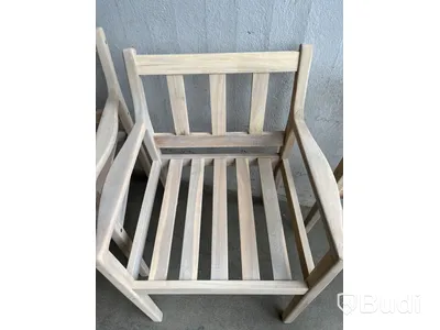 MATGRUPP SUNFUN INGMARSÖ ACACIA BORD + 6 STOLAR NATUR/BEIGE + DYNOR