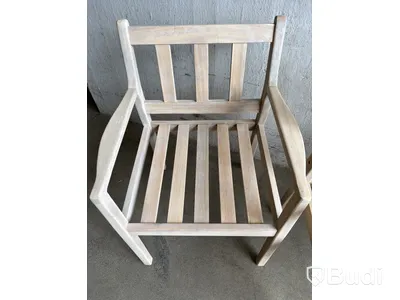 MATGRUPP SUNFUN INGMARSÖ ACACIA BORD + 6 STOLAR NATUR/BEIGE + DYNOR
