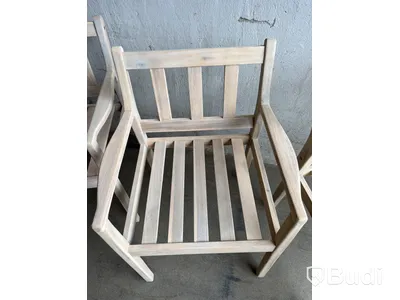 MATGRUPP SUNFUN INGMARSÖ ACACIA BORD + 6 STOLAR NATUR/BEIGE + DYNOR