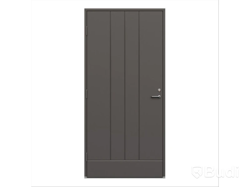 Ytterdörr Solid elements, Ystad Antracit, vänster, 10X21