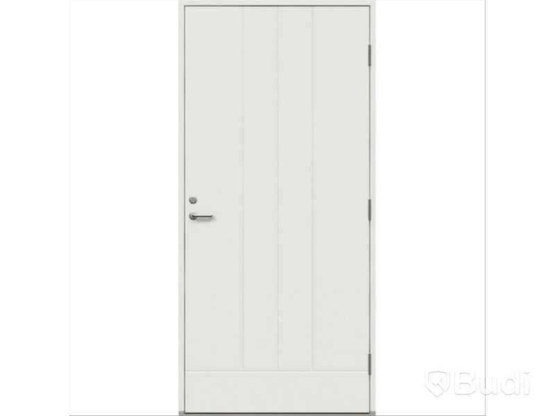 BRAND & LJUDDÖRR SOLID ELEMENTS YSTAD 10X21, vit, höger