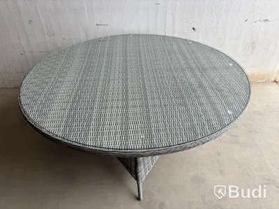 MATBORD SUNFUN VÄRMDÖ 180 CM GRÅ