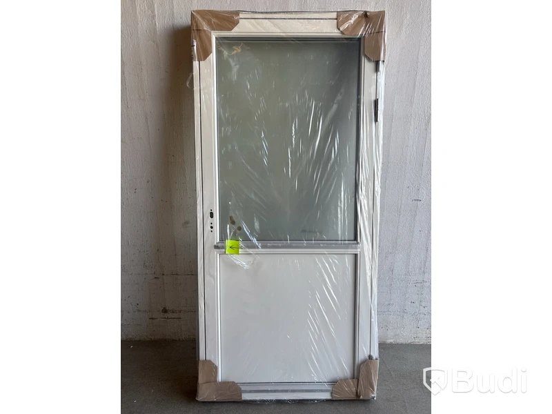 ALTANDÖRR SOLID ELEMENTS VHED 3-GLAS TRÄ VIT 10X21 HÖGER