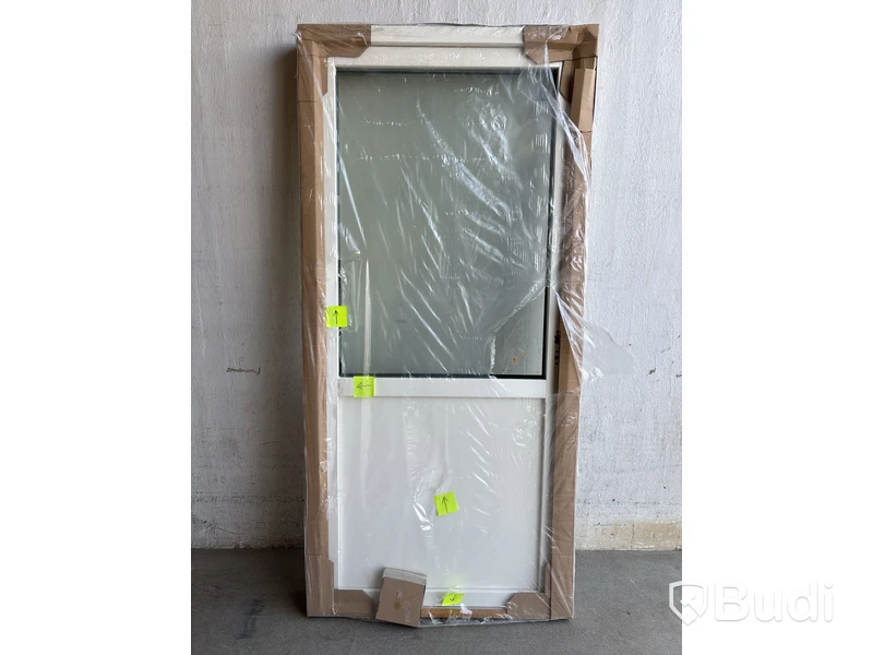 ALTANDÖRR SOLID ELEMENTS VHED 3-GLAS TRÄ VIT 10X21 HÖGER