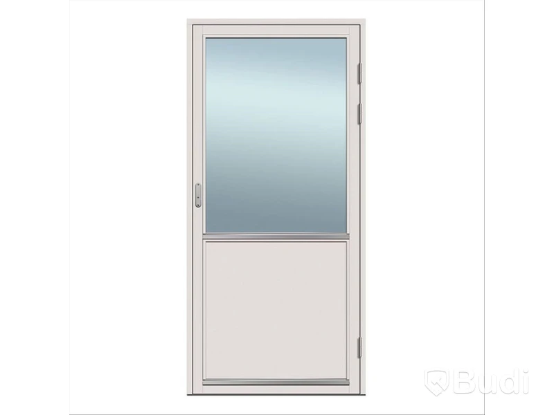 ALTANDÖRR SOLID ELEMENTS VHED 3-GLAS TRÄ VIT 10X21 HÖGER