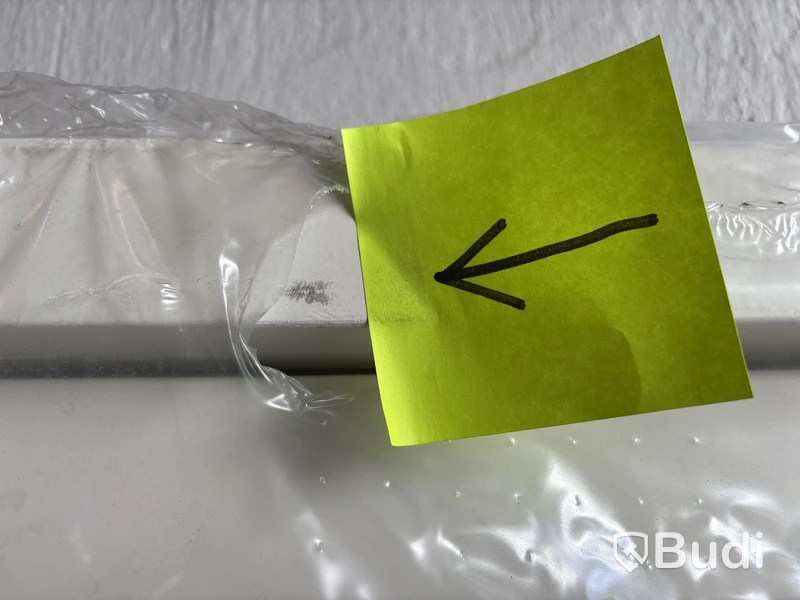 ALTANDÖRR SOLID ELEMENTS VHED 3-GLAS TRÄ VIT 10x21 VÄNSTER