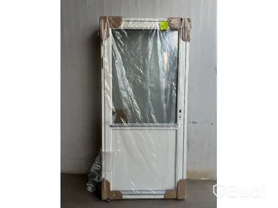 ALTANDÖRR SOLID ELEMENTS VHED 3-GLAS TRÄ VIT 10x21 VÄNSTER