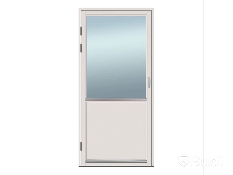 ALTANDÖRR SOLID ELEMENTS VHED 3-GLAS TRÄ VIT 10x21 VÄNSTER
