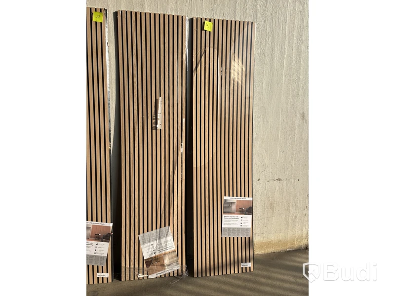 4 st. Akustikpanel ACU-LINE Ek svart