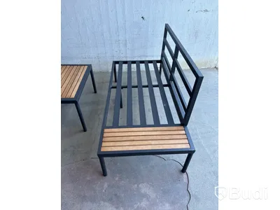 Hörngrupp Sensum Ankarsvik Teak Svart