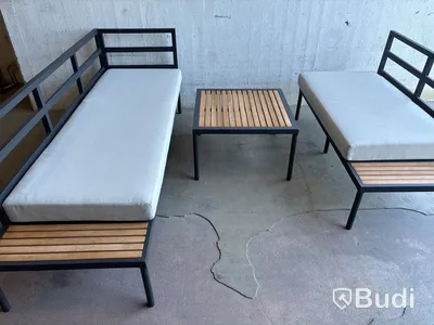 Hörngrupp Sensum Ankarsvik Teak Svart
