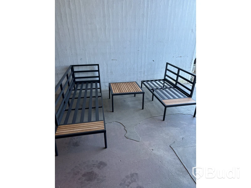 Hörngrupp Sensum Ankarsvik Teak Svart