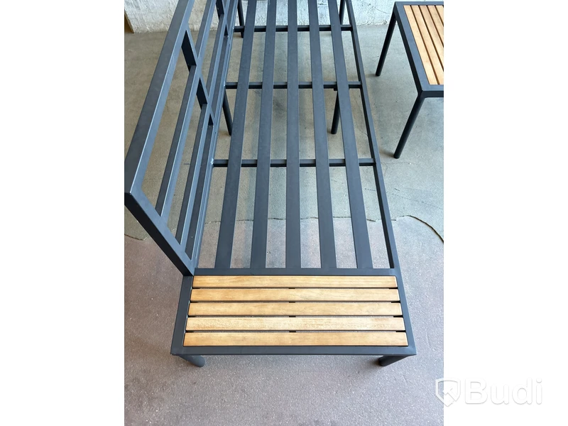 Hörngrupp Sensum Ankarsvik Teak Svart