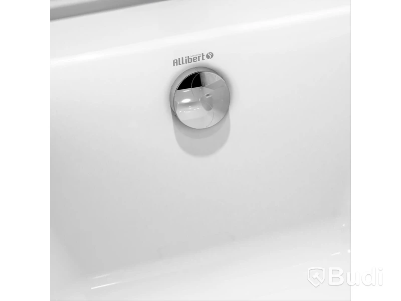 Badkar Allibert Sylene Duo 180x80 cm, vit