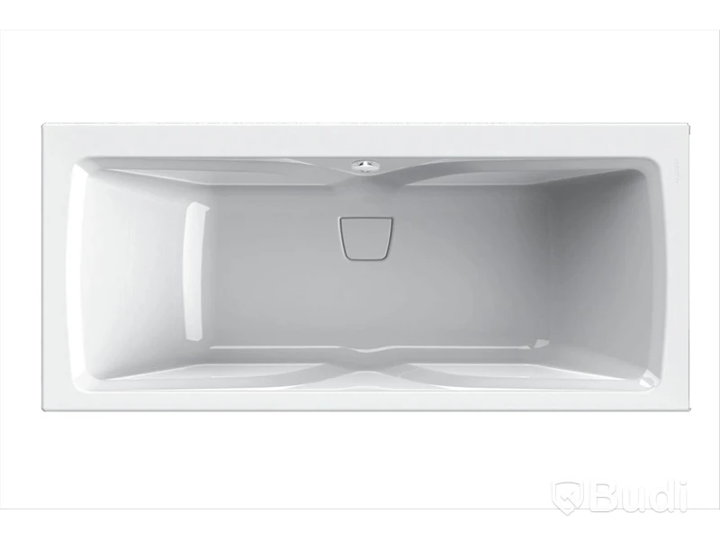 Badkar Allibert Sylene Duo 180x80 cm, vit