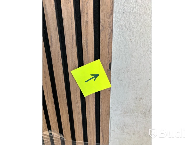 4 st. AKUSTIKPANEL B!DESIGN SVENDBORG VALNÖT 2400X520X18 MM