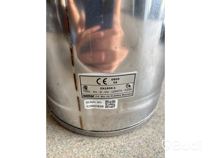 Stålskorsten Harvia WHP1500