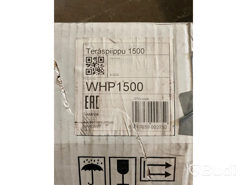 Stålskorsten Harvia WHP1500