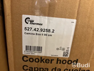 Köksfläkt Thermex, Camino Eco II, rostfri, 50 cm