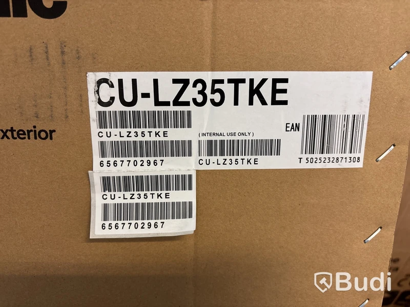 LUFTVÄRMEPUMP PANASONIC, CU-LZ35TKE, UTEDEL