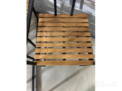6 st. Stolar för utomhusbruk