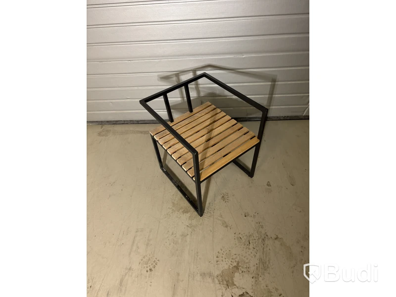 6 st. Stolar för utomhusbruk