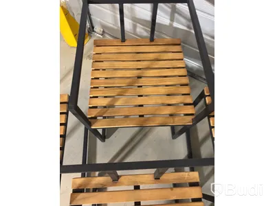 6 st. Stolar för utomhusbruk