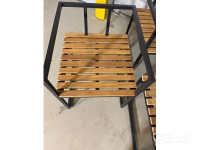 6 st. Stolar för utomhusbruk
