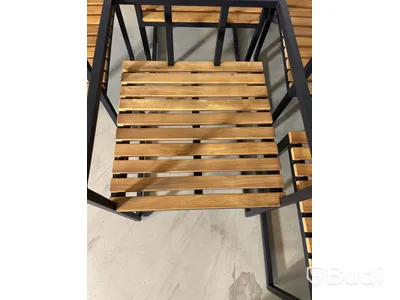 6 st. Stolar för utomhusbruk