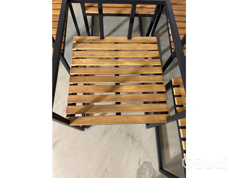 6 st. Stolar för utomhusbruk